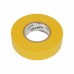 Изолента ПВХ профессиональная, 0,18х19мм, 20м, желтая KRANZ