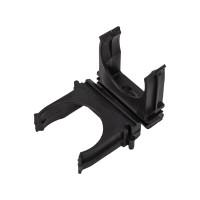 Крепеж-клипса для трубы ø32мм, черная (100 шт/уп) REXANT