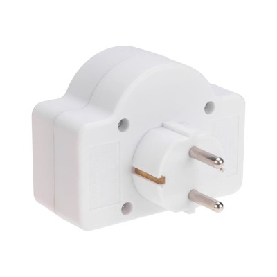 Тройник электрический 16А с/з + 2х2,5А с выключателем и защитными шторками, белый REXANT Тройник электрический 16А с/з + 2х2,5А с выключателем и защитными шторками, белый REXANT