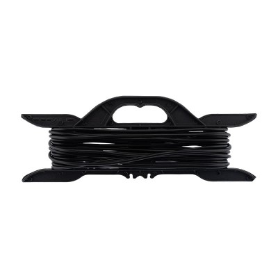 Удлинитель-шнур на рамке ПВС 2х0,75, 10м, б/з, 6А, 1300Вт, IP20, черный (Сделано в России) PROconnect Удлинитель-шнур на рамке ПВС 2х0,75, 10м, б/з, 6А, 1300Вт, IP20, черный (Сделано в России) PROconnect