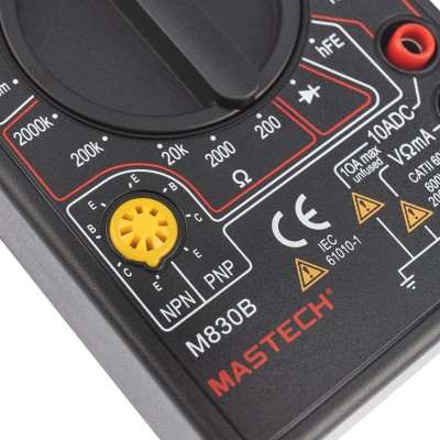 Портативный мультиметр M830B MASTECH Портативный мультиметр M830B MASTECH