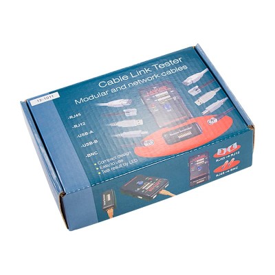 Тестер кабеля универсальный RJ-45+USB 251454 REXANT Тестер кабеля универсальный RJ-45+USB 251454 REXANT