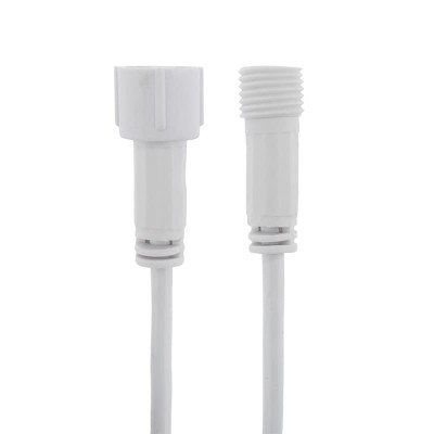 Удлинитель (шнур) для подключения уличных гирлянд 3м белый ПВХ NEON-NIGHT