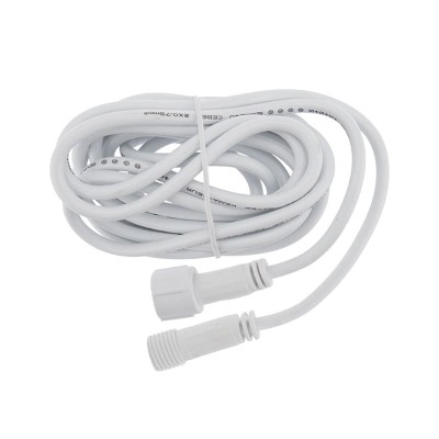 Удлинитель (шнур) для подключения уличных гирлянд 3м белый ПВХ NEON-NIGHT Удлинитель (шнур) для подключения уличных гирлянд 3м белый ПВХ NEON-NIGHT