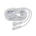 Удлинитель (шнур) для подключения уличных гирлянд 3м белый ПВХ NEON-NIGHT Удлинитель (шнур) для подключения уличных гирлянд 3м белый ПВХ NEON-NIGHT