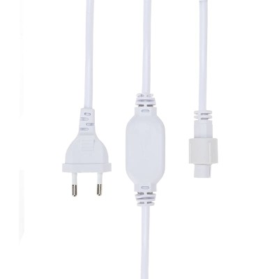 Блок питания для уличных гирлянд 230В, 3А, белый ПВХ, IP65 NEON-NIGHT