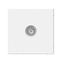 ARTGALLERY TV РОЗЕТКА проходная 4DB, механизм, БЕЛЫЙ