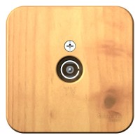 BLANCA О/У КОННЕКТОР ТВ, ИЗОЛ.ПЛ., ЯСЕНЬ