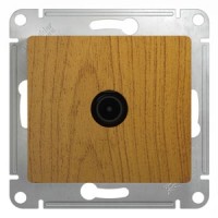 GLOSSA TV РОЗЕТКА оконечная 1дБ, механизм, ДУБ