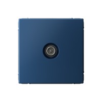 ARTGALLERY TV РОЗЕТКА оконечная 1DB, механизм, АКВАМАРИН