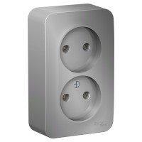 Розетка "Blanca" О/У 2-я изолир.пл. (250В, 16А)