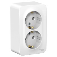 Розетка "Blanca" О/У с ЗК 2-я изолир.пл. (250В, 16А)
