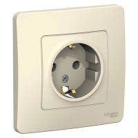 Розетка "Blanca" С/У с ЗК (250В, 16А)