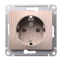 Розетка "Glossa" С/У б/РАМКИ с ЗК (250В, 16А) Розетка "Glossa" С/У б/РАМКИ с ЗК (250В, 16А)