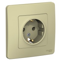 Розетка "Blanca" С/У с ЗК (250В, 16А)