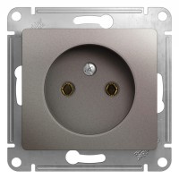 Розетка "Glossa" С/У б/РАМКИ (250В, 16А) Розетка "Glossa" С/У б/РАМКИ (250В, 16А)