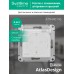 ATLASDESIGN AQUA РОЗЕТКА с заземлением со шторками, с прозрач. крышкой 16А, IP44, механизм, БЕЛЫЙ