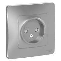 Розетка "Blanca" С/У (250В, 16А, защит.шторки)