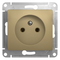Розетка "Glossa" С/У б/РАМКИ (250В, 16А) Розетка "Glossa" С/У б/РАМКИ (250В, 16А)