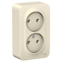 Розетка "Blanca" О/У 2-я изолир.пл. (250В, 16А)