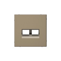 ARTGALLERY НАКЛАДКА ДВОЙНАЯ для информационных функций типа Keystone, МОККО