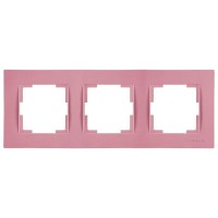 Рамка 3-ая горизонтальная розовая, RITA, MUTLUSAN Рамка 3-ая горизонтальная розовая, RITA, MUTLUSAN