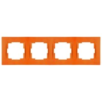 Рамка 4-ая горизонтальная оранжевая, RITA, MUTLUSAN