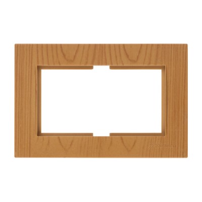 Рамка для 2-ой розетки дуб, RITA, MUTLUSAN