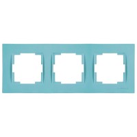 Рамка 3-ая горизонтальная синяя, RITA, MUTLUSAN