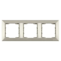 Рамка 3-ая горизонтальная титан, DARIA, MUTLUSAN Рамка 3-ая горизонтальная титан, DARIA, MUTLUSAN