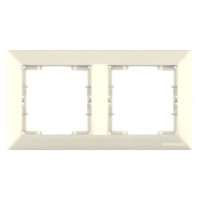 Рамка 2-ая горизонтальная кремовая, DARIA, MUTLUSAN Рамка 2-ая горизонтальная кремовая, DARIA, MUTLUSAN