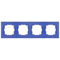 Рамка 4-ая горизонтальная темно-синяя, RITA, MUTLUSAN