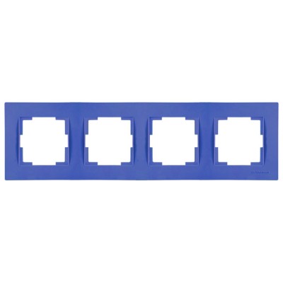 Рамка 4-ая горизонтальная темно-синяя, RITA, MUTLUSAN