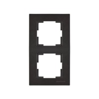 Рамка 2-ая вертикальная черная, RITA, MUTLUSAN Рамка 2-ая вертикальная черная, RITA, MUTLUSAN