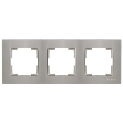 Рамка 3-ая горизонтальная титан, RITA, MUTLUSAN