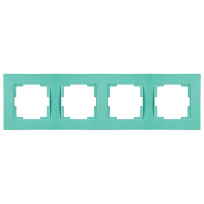 Рамка 4-ая горизонтальная зеленая, RITA, MUTLUSAN