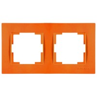 Рамка 2-ая горизонтальная оранжевая, RITA, MUTLUSAN Рамка 2-ая горизонтальная оранжевая, RITA, MUTLUSAN