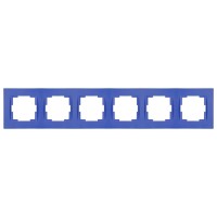 Рамка 6-ая горизонтальная темно-синяя, RITA, MUTLUSAN Рамка 6-ая горизонтальная темно-синяя, RITA, MUTLUSAN