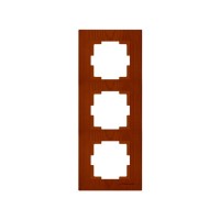 Рамка 3-ая вертикальная вишня, RITA, MUTLUSAN Рамка 3-ая вертикальная вишня, RITA, MUTLUSAN