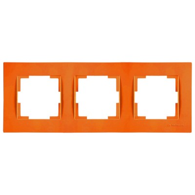 Рамка 3-ая горизонтальная оранжевая, RITA, MUTLUSAN