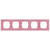 Рамка 5-ая горизонтальная розовая, RITA, MUTLUSAN Рамка 5-ая горизонтальная розовая, RITA, MUTLUSAN