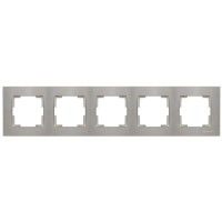 Рамка 5-ая горизонтальная титан, RITA, MUTLUSAN Рамка 5-ая горизонтальная титан, RITA, MUTLUSAN