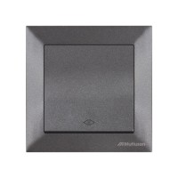 Выключатель промежуточный многопозиционный (скрытый, пруж. зажим) дымчатый, DARIA, MUTLUS Выключатель промежуточный многопозиционный (скрытый, пруж. зажим) дымчатый, DARIA, MUTLUS