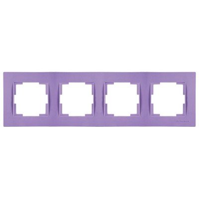 Рамка 4-ая горизонтальная пурпурная, RITA, MUTLUSAN