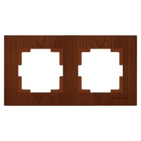 Рамка 2-ая горизонтальная орех, RITA, MUTLUSAN Рамка 2-ая горизонтальная орех, RITA, MUTLUSAN