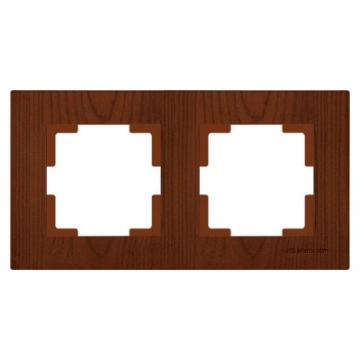 Рамка 2-ая горизонтальная орех, RITA, MUTLUSAN