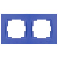 Рамка 2-ая горизонтальная темно-синяя, RITA, MUTLUSAN