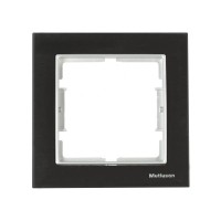 Рамка 1-ая алюминий дымчатый ELITRA, MUTLUSAN Рамка 1-ая алюминий дымчатый ELITRA, MUTLUSAN