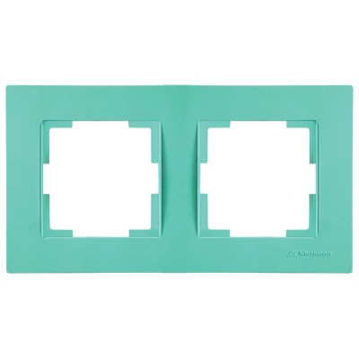 Рамка 2-ая горизонтальная зеленая, RITA, MUTLUSAN