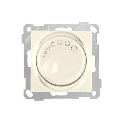 Выключатель поворотный (диммер) (скрытый, без рамки, винт. зажим, 1000Вт) кремовый, DARIA, MUTLUSAN Выключатель поворотный (диммер) (скрытый, без рамки, винт. зажим, 1000Вт) кремовый, DARIA, MUTLUSAN